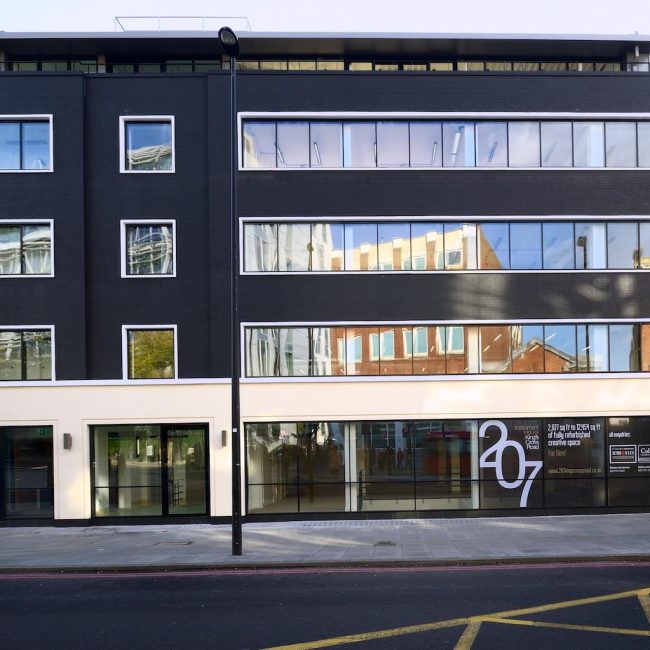 207-215 kings cross road building exterior