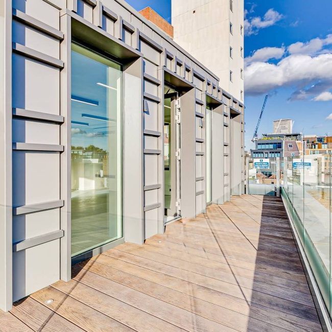 50 Marshall Street terrace area