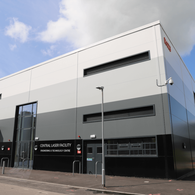 ETC central laser facility building