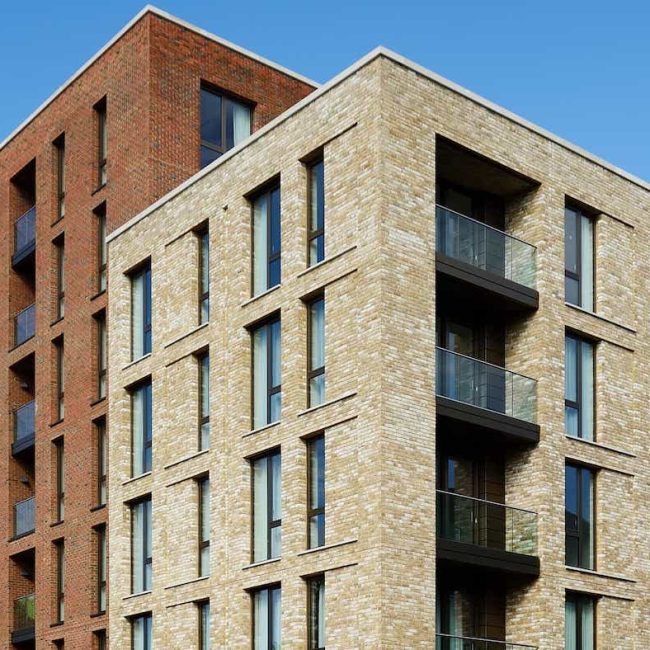 Hortensia road residential flats balconies