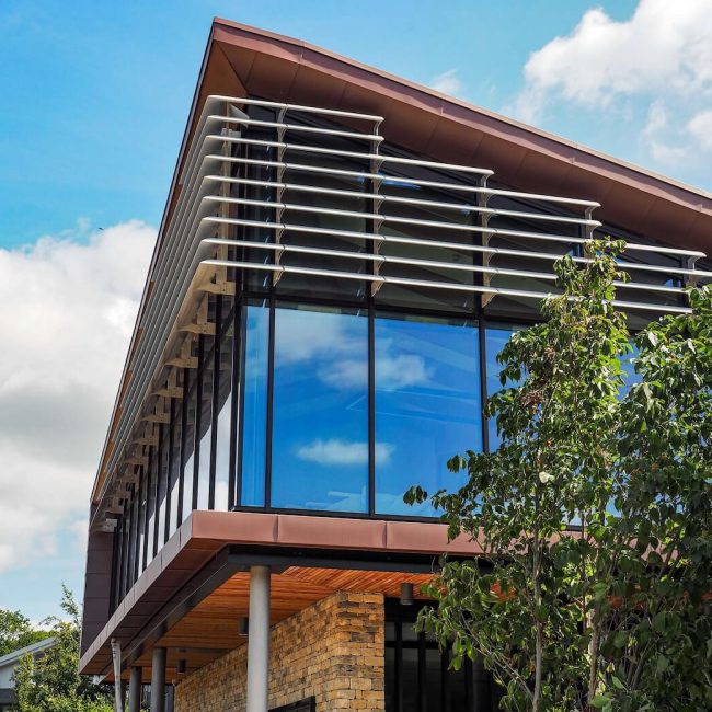 Promega HQ corner of building