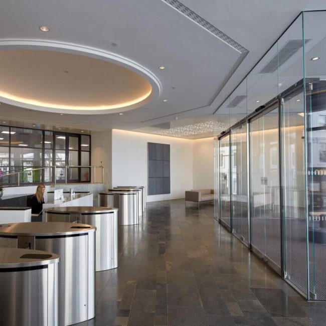 Lobby at Wimbledon Bridge House